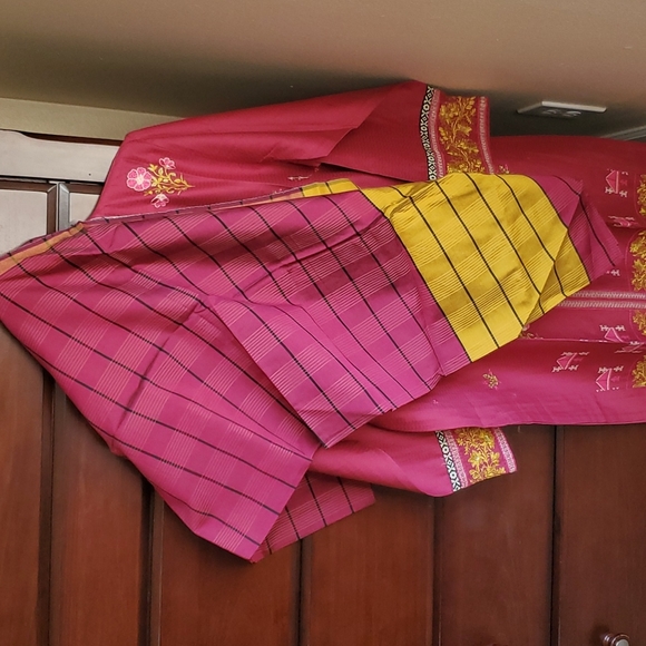 Pakistani embroidered 2 piece kameez dupatta FINAL PRICE - Picture 8 of 8